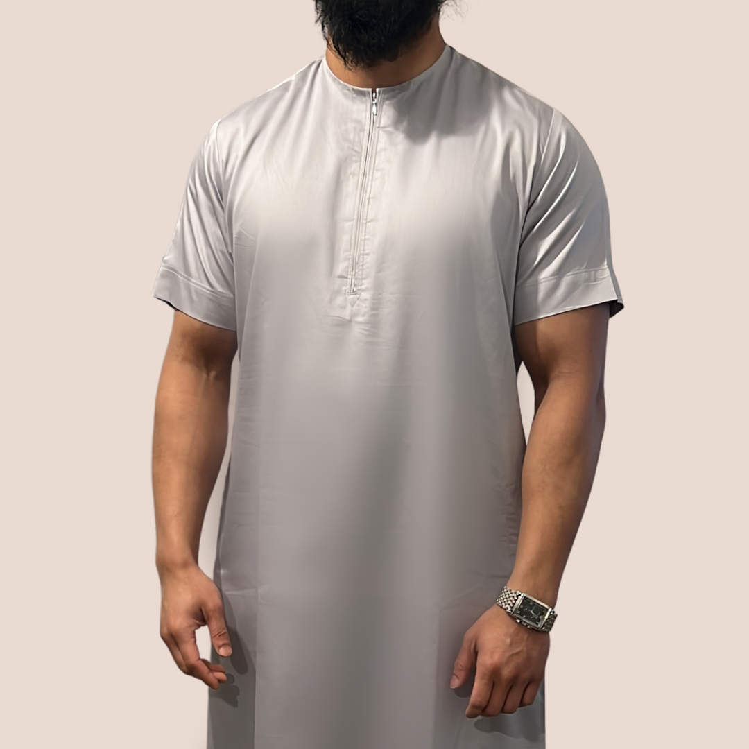 The Short Sleeve - Grey